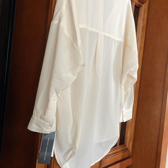 Rhodes Crepe Popover Shirt classic cream - Picture 3 of 6
